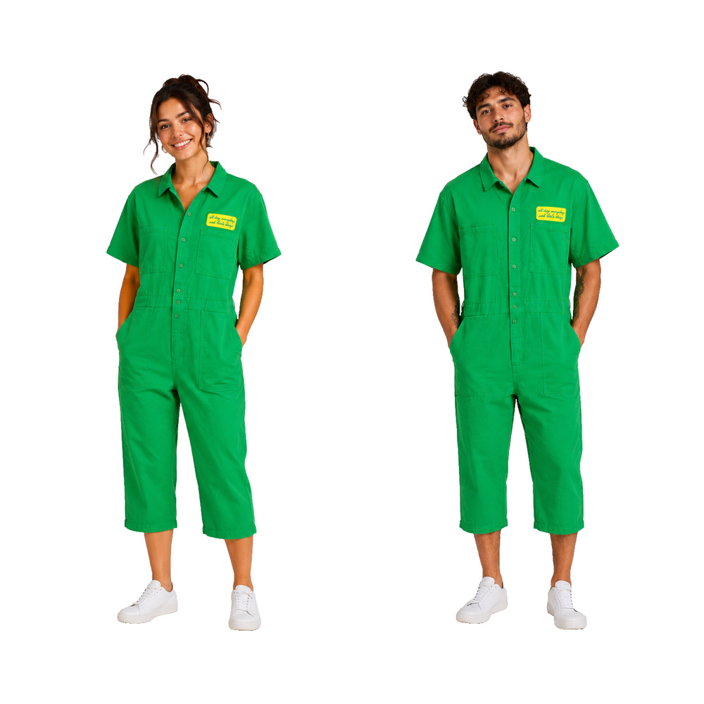 Target Size 2X Pride Gay All Day Every Day Short Sleeve Boiler Suit LGBTQ Unisex